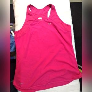 Nike, large  dark pink tank top